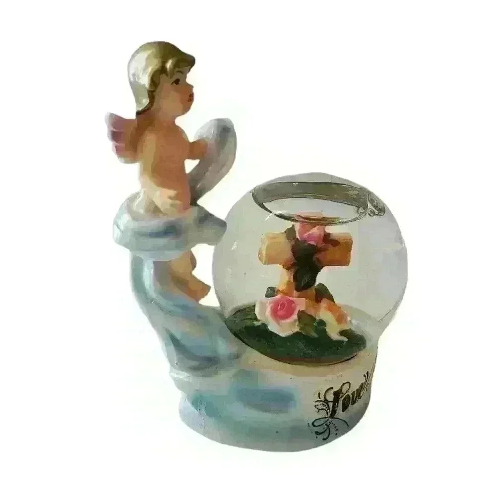 Porcelain Religious Water Figurine